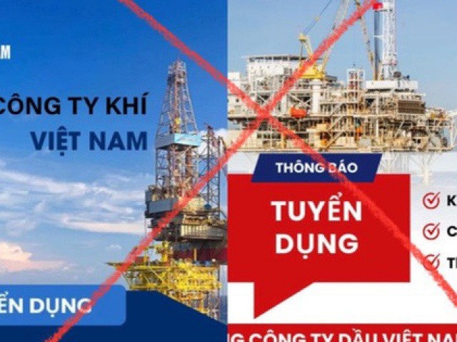 Xuất hiện tình trạng giả mạo để lừa đảo tuyển dụng vào các công ty dầu khí