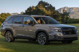 Subaru Forester 2025 trình làng, thiết kế “đụng hàng” Ford Explorer