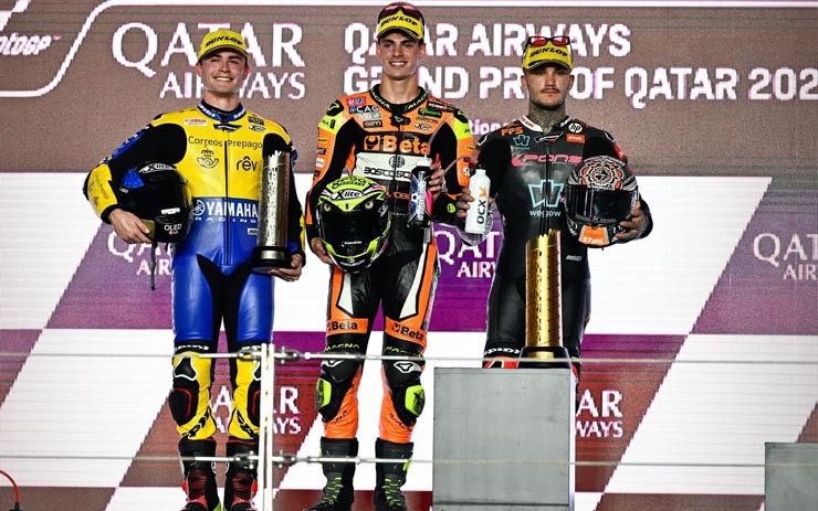 Podium Moto2 tại Qatar