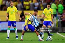 Video bóng đá Brazil - Argentina: Xứng danh kinh điển Nam Mỹ, tung đòn "chí mạng" (Vòng loại World Cup)