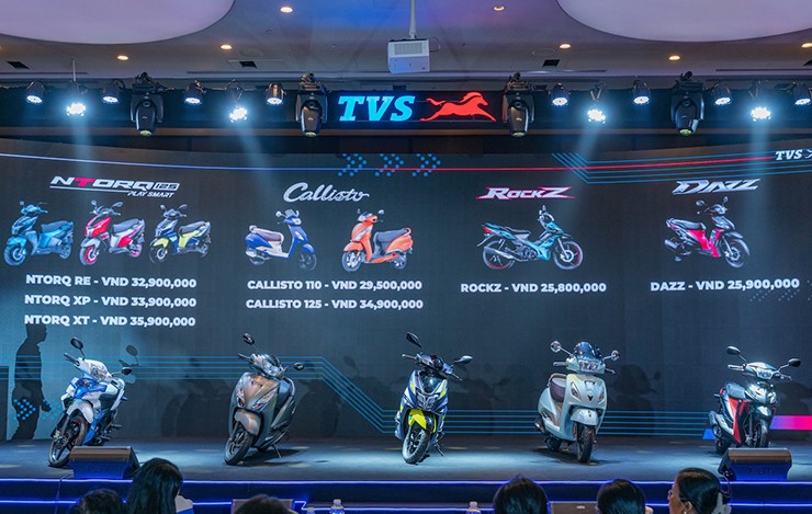 TVS Motor ra mắt 5 mẫu xe máy mới tại Việt Nam - 3
