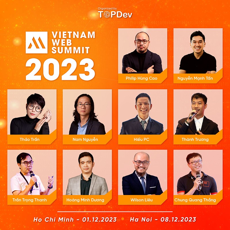 Vietnam Web Summit 2023 quay trở lại với dàn Lineup Speaker ấn tượng - 1