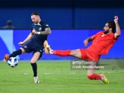 Bóng đá - Video bóng đá Palestine - Australia: &quot;Người nhện&quot; rực sáng, giật 3 điểm khó nhọc (Vòng loại World Cup)