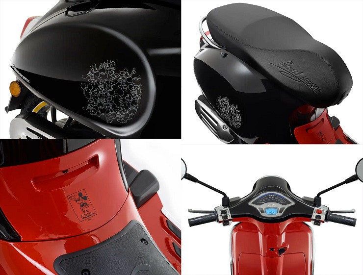 Vespa Primavera phiên bản chuột Mickey về Việt Nam, giá chỉ 86,8 triệu đồng - 2