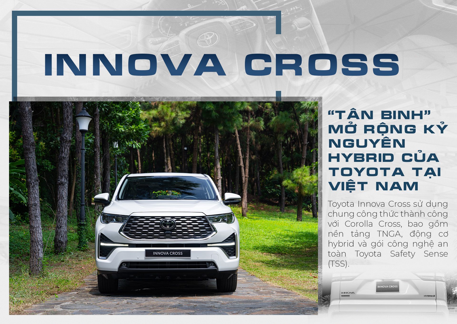 Toyota Innova Cross, tân binh mở rộng kỷ nguyên Hybrid của Toyota