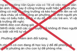 Công an Hà Nội bác tin người phụ nữ dụ dỗ, bắt cóc trẻ em ở Hà Đông