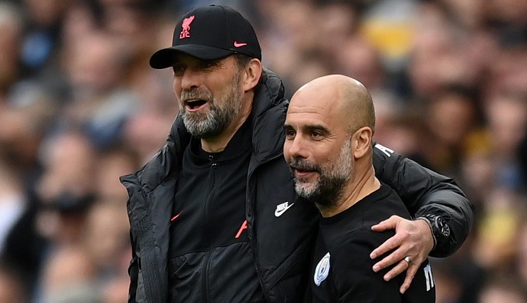 Pep Guardiola và&nbsp;Klopp đều là HLV hàng đầu thế giới hiện nay