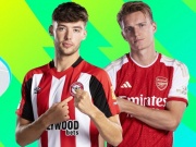 Bóng đá - Trực tiếp bóng đá Brentford - Arsenal: Odegaard và Jesus trở lại (Ngoại hạng Anh)