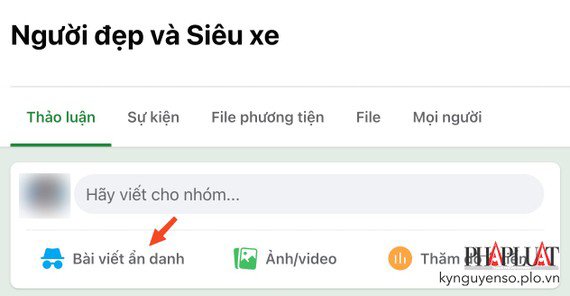 Cách đăng bài ẩn danh trên Facebook - 2