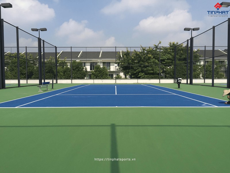 Kích thước sân tennis theo tiêu chuẩn tùy vào từng loại sân