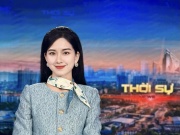 Làm đẹp - Nữ MC thời sự đài PT-TH Nghệ An sở hữu nhan sắc xinh như hoa hậu &quot;gây sốt&quot; MXH