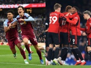 Bóng đá - Bảng xếp hạng Ngoại hạng Anh: Aston Villa bứt vào top 4, MU chỉ còn kém 4 điểm