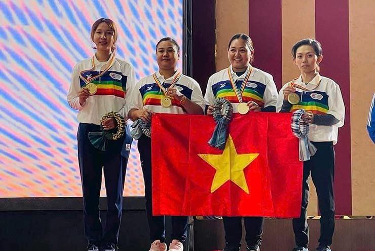 Tuyển nữ Việt Nam đoạt chức vô địch giải Bi sắt thế giới 2023