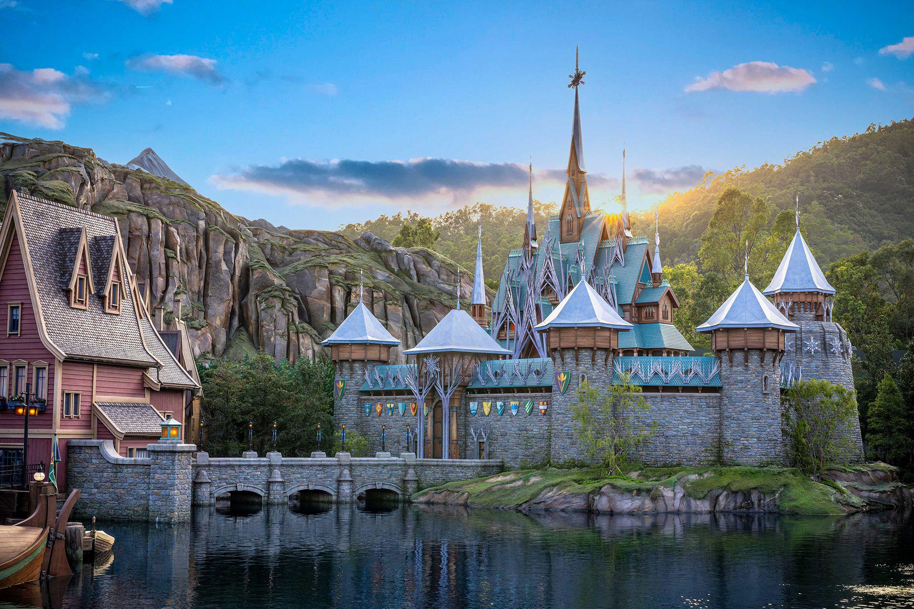 Disneyland Hồng Kông ra mắt công viên chủ đề phim Frozen đẹp như cổ tích - 3