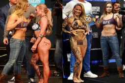 Kiều nữ Boxing bikini muốn so tài “Nữ hoàng UFC“ Ronda Rousey
