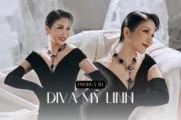 Diva Mỹ Linh: “Ông xã là trợ thủ đắc lực của tôi”