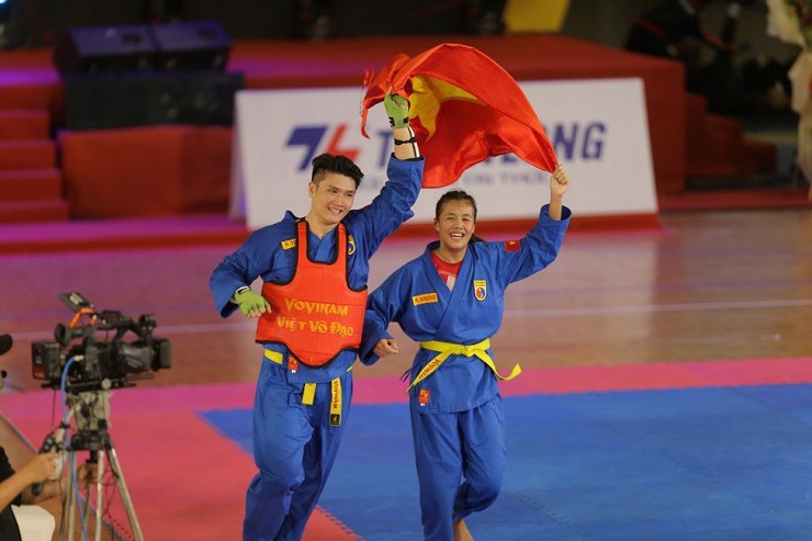 Nguyễn Hữu Toàn&nbsp;vô địch vovinam thế giới hạng 92kg