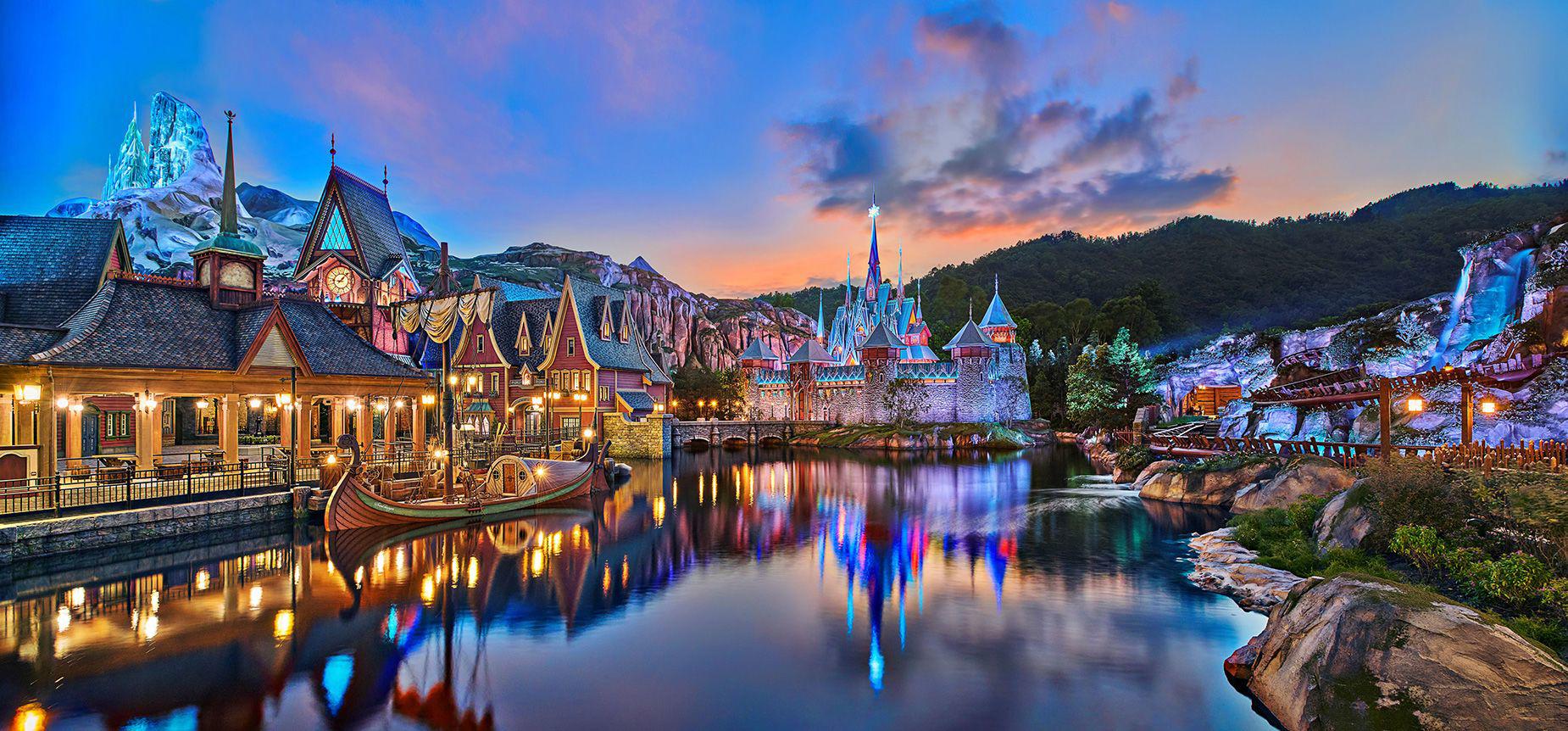 Disneyland Hồng Kông ra mắt công viên chủ đề phim Frozen đẹp như cổ tích - 1