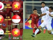 Bóng đá - Lịch đấu quá căng của đội tuyển Việt Nam tại Asian Cup