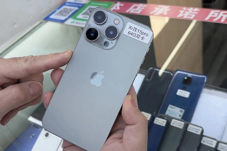 iPhone XR đội lốt iPhone 15 Pro có giá 5,3 triệu đồng - 4