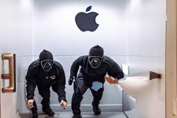 Apple Store bị trộm “ghé thăm“, tổn thất 2,4 tỷ