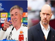 Bóng đá - HLV Ancelotti khiến sếp lớn MU chưng hửng, &quot;tướng&quot; Juventus sẵn sàng chữa cháy