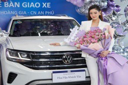 Hoa hậu Khánh Vân lên đời “xế hộp“ Volkswagen Teramont hơn 2 tỷ đồng