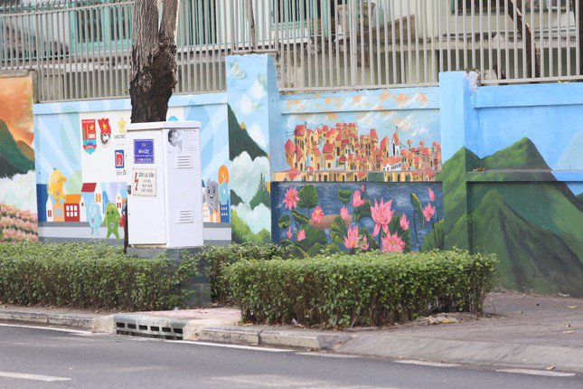 Ngắm con đường bích họa quảng bá nét đẹp Việt Nam vừa ra mắt tại trung tâm TPHCM - 5