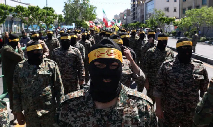 Thành viên Lực lượng Vệ binh Cách mạng Iran (IRGC).