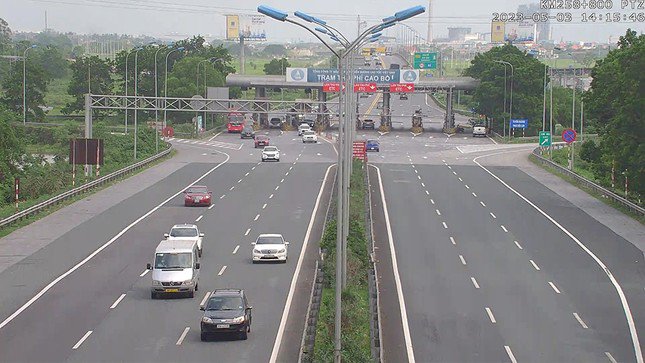 Trạm thu phí Cao Bồ trên tuyến cao tốc Cầu Giẽ - Ninh Bình do VEC quản lý.