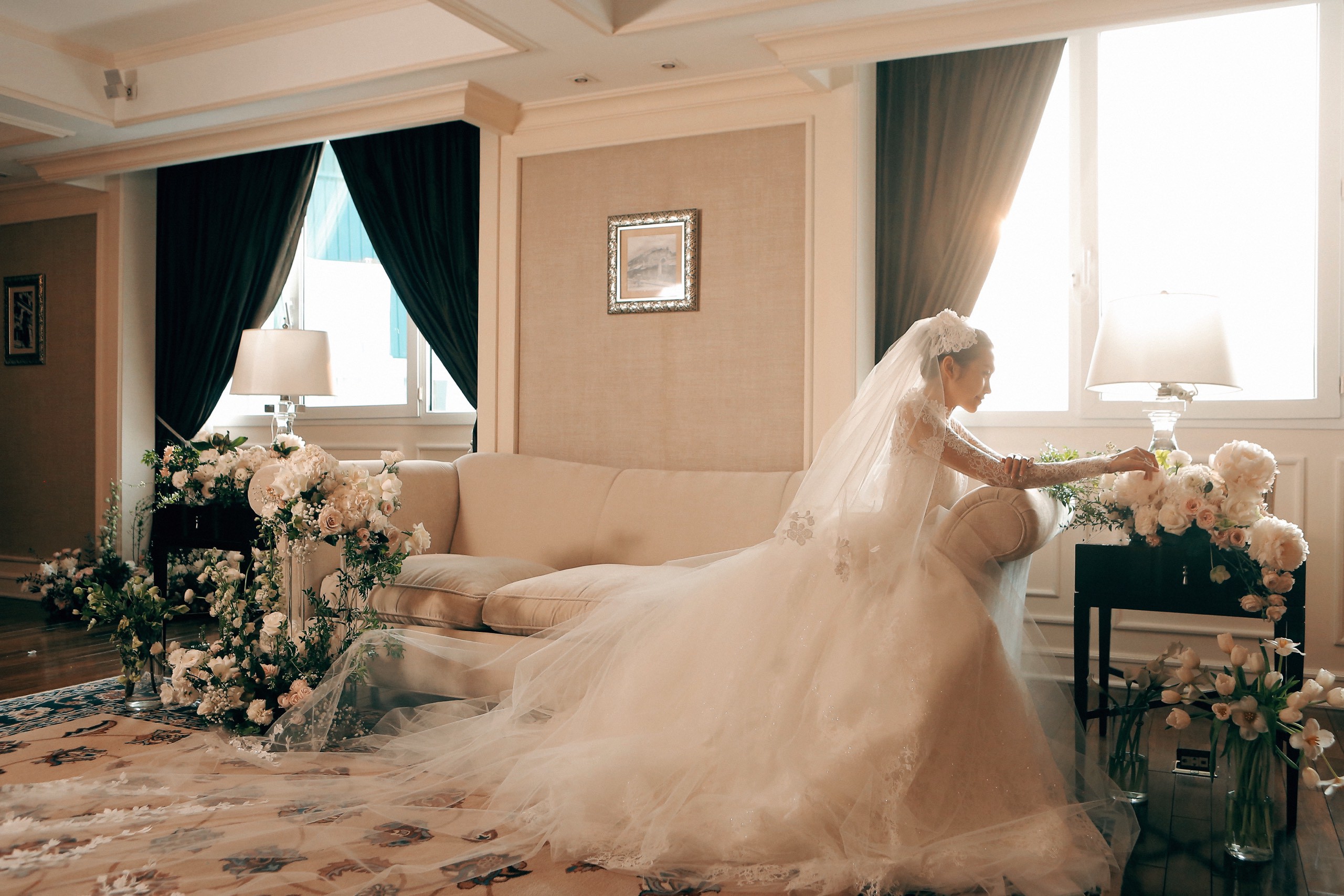 NKT Phương Linh mang thông điệp về tình yêu và hạnh phúc qua chiếc váy cưới dành cho Doãn Hải My - 1