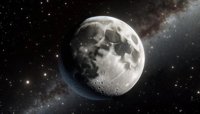 Mặt trăng chính là bằng chứng sống động về vụ va chạm giữa Trái đất cổ đại và hành tinh Theia - Ảnh: SCITECH DAILY