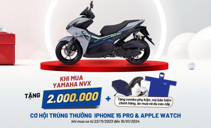 Giá Yamaha NVX 155 VVA đầu tháng 12/2023, ưu đãi 2 triệu đồng - 2