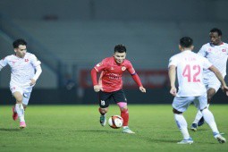 Video bóng đá Hải Phòng - Công an Hà Nội: Quang Hải “mở tài khoản“, đại tiệc 4 bàn (V-League)
