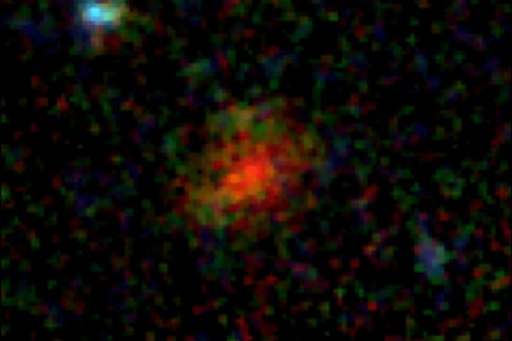 Thiên hà AzTECC71 được phát hiện bởi kính James Webb.