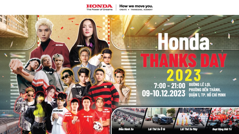 Bùng nổ khoảnh khắc cuối năm đầy đam mê tại Honda Thanks Day 2023 – Đại lộ Honda  - 1