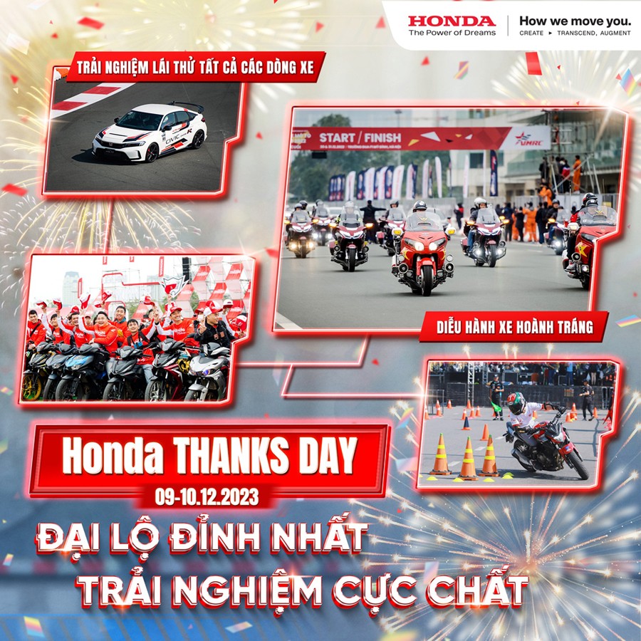 Bùng nổ khoảnh khắc cuối năm đầy đam mê tại Honda Thanks Day 2023 – Đại lộ Honda  - 2