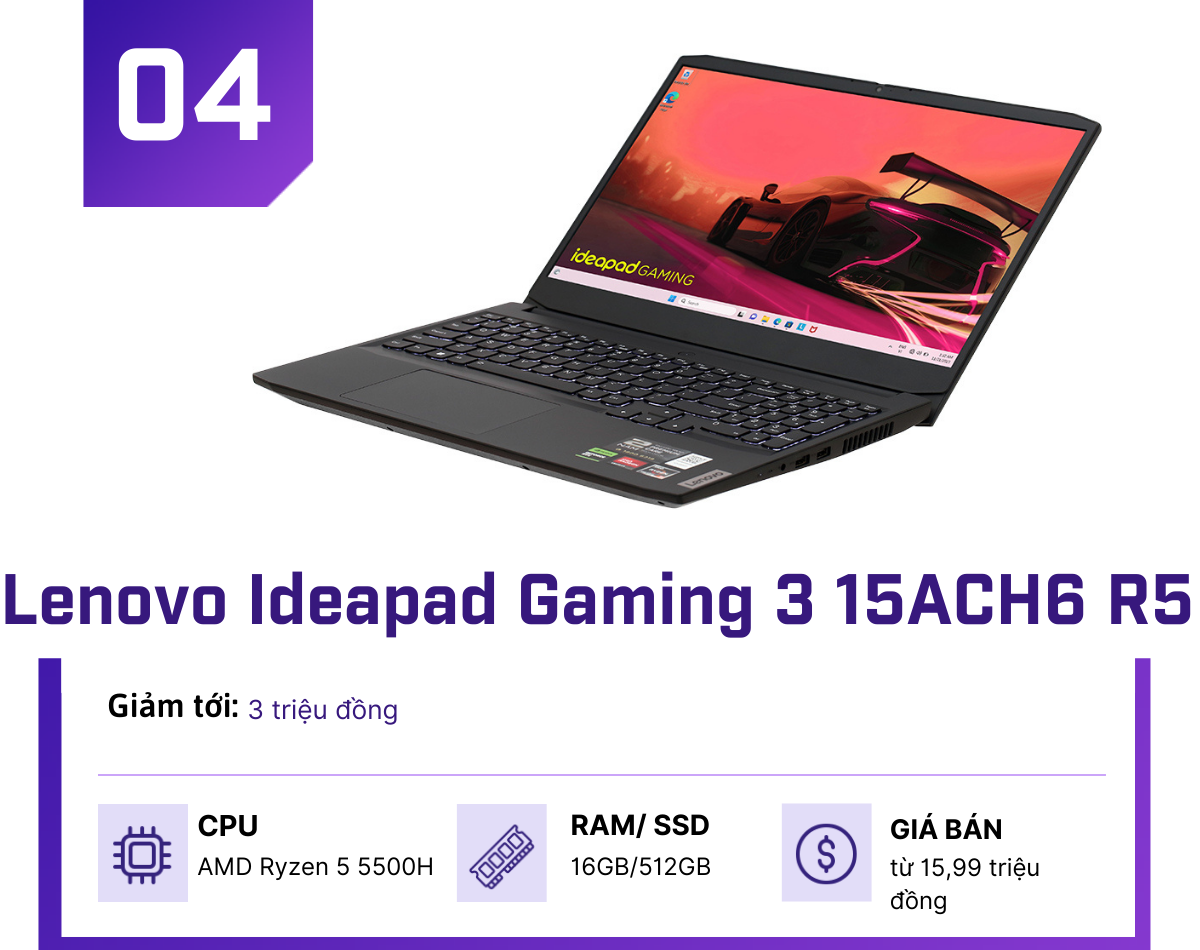 5 laptop chơi game giảm mạnh nhất tháng 12 - 4