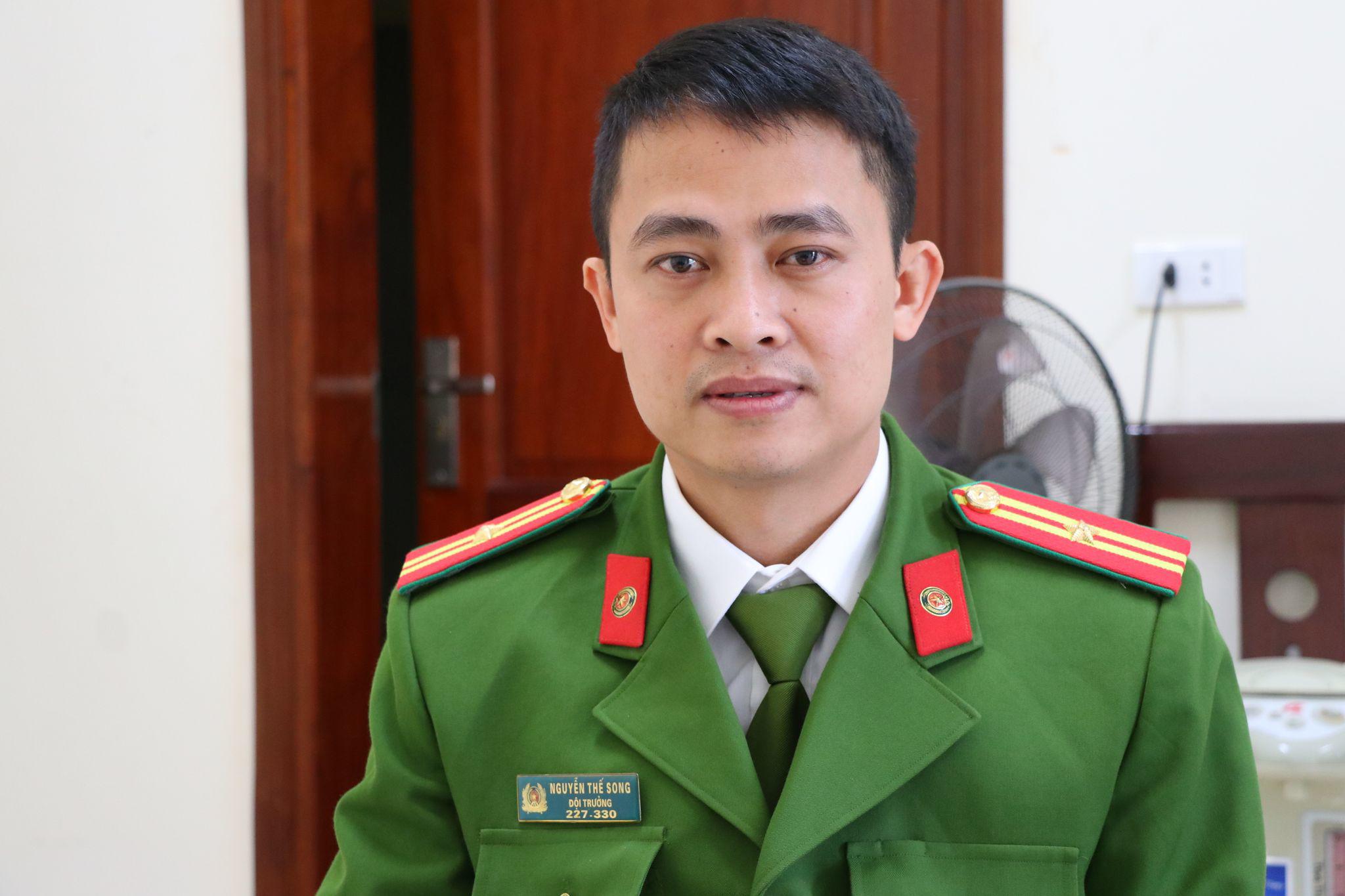 Thiếu tá Nguyễn Thế Song.