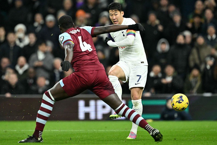 Tottenham của Son Heung Min thua ngược West Ham