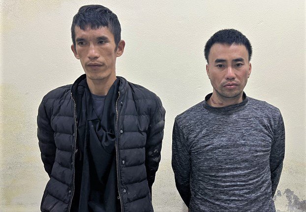 Phan Công Thành và Nguyễn Đắc Hoàng đã bị bắt giữ.