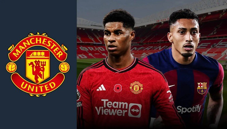 Barca tính đổi&nbsp;Raphinha lấy&nbsp;Rashford