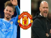 Bóng đá - MU cầu cứu &quot;người thừa&quot; của Man City, mơ cải thiện tuyến giữa