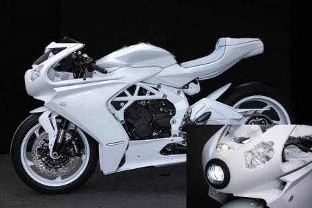 Siêu mô tô MV Agusta Superveloce Arsham mang thiết kế "vụn vỡ", có tiền cũng khó mua được