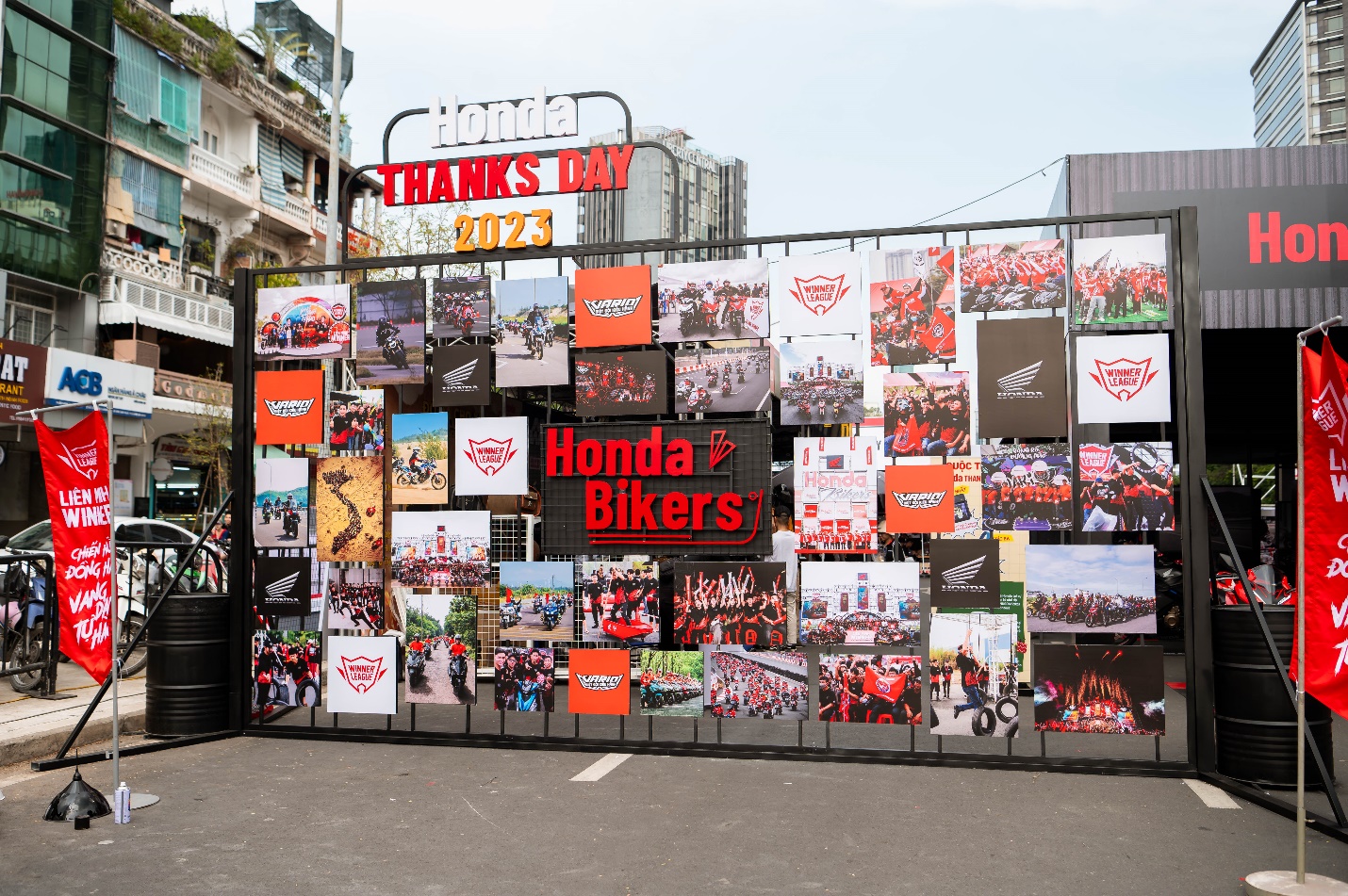 Sự kiện Honda Thanks Day 2023 được tổ chức tại phố đi bộ Lê Lợi, thành phố Hồ Chí Minh.