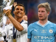 Bóng đá - Ronaldo rời châu Âu vẫn kiến tạo đỉnh nhất lịch sử Cúp C1, De Bruyne vất vả đeo bám