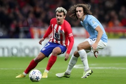 Video bóng đá Atletico Madrid - Lazio: Griezmann tỏa sáng, định đoạt ngôi đầu (Cúp C1)