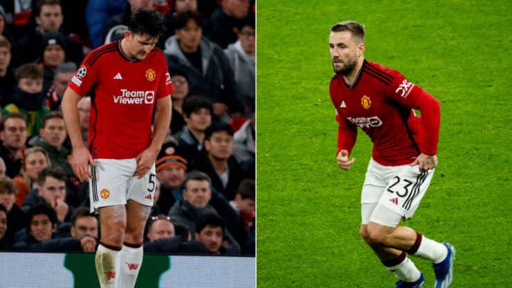 Maguire và Luke Shaw đều chấn thương ở trận gặp Bayern Munich