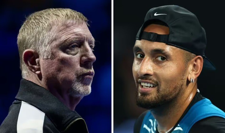 Becker tỏ ra tức giận vì lời chê bai của&nbsp;Kyrgios