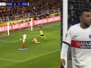 Bóng đá - Cúp C1: Mbappe bỏ lỡ trước gôn trống vì pha phòng thủ &quot;ngầu&quot; nhất mọi thời đại